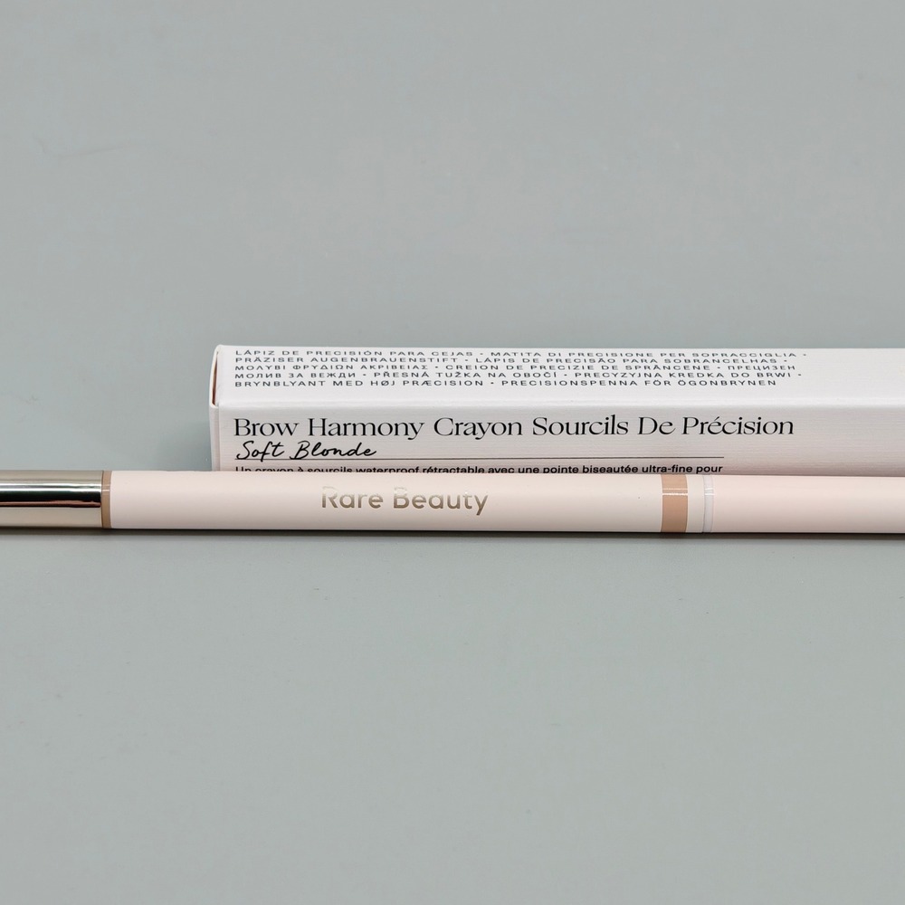 Rare Beauty Brow Harmony Precision Pencil Soft Blonde Waterproof 0.003oz NIB